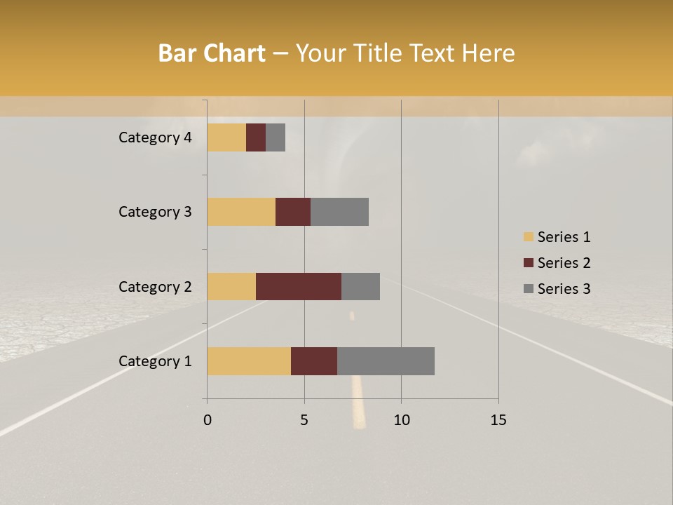Rain Adventure Way PowerPoint Template