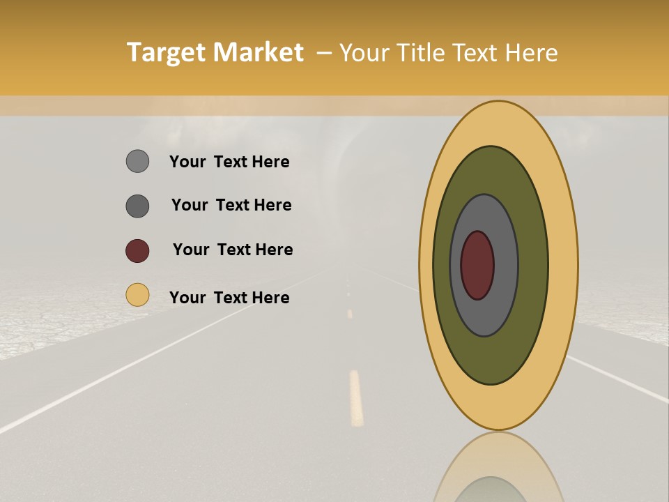 Rain Adventure Way PowerPoint Template