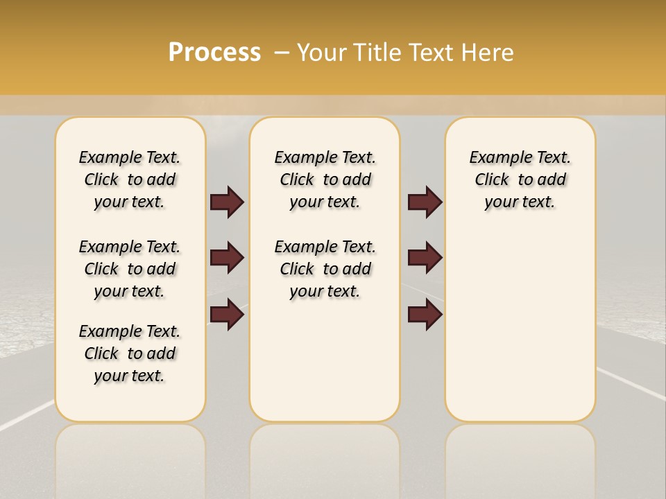Rain Adventure Way PowerPoint Template