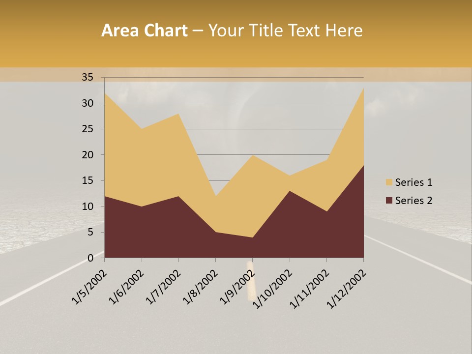 Rain Adventure Way PowerPoint Template