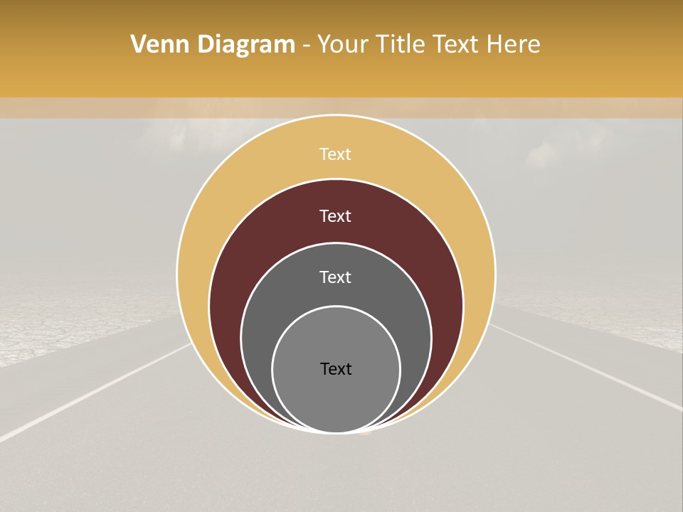 Rain Adventure Way PowerPoint Template