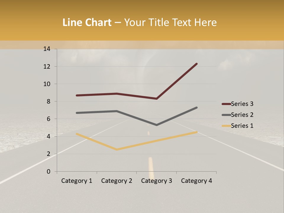 Rain Adventure Way PowerPoint Template
