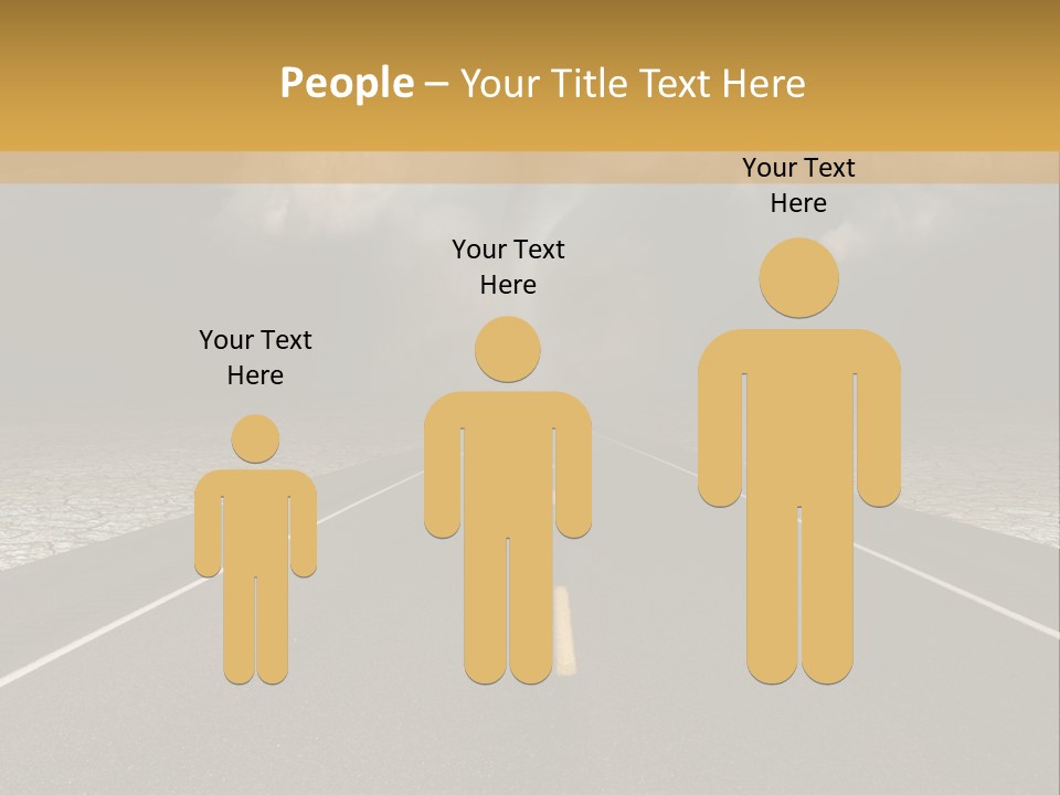 Rain Adventure Way PowerPoint Template