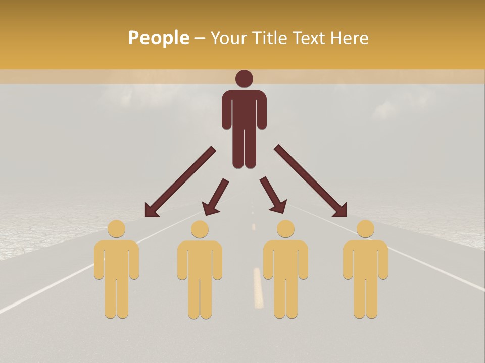 Rain Adventure Way PowerPoint Template