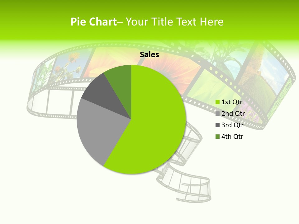 Conservation Green Photographic PowerPoint Template