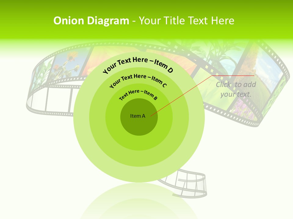 Conservation Green Photographic PowerPoint Template