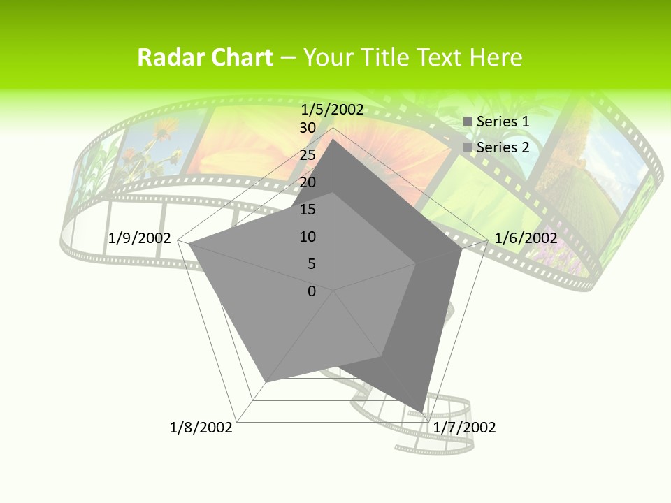 Conservation Green Photographic PowerPoint Template