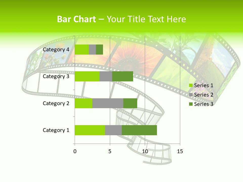 Conservation Green Photographic PowerPoint Template