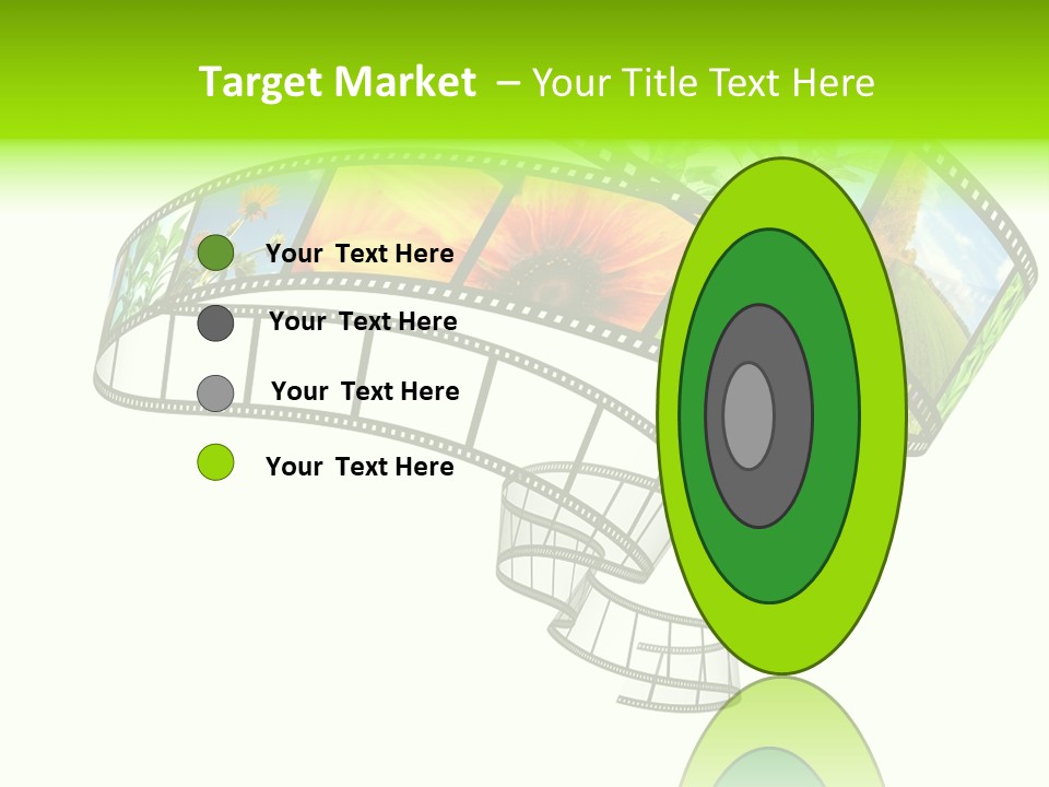 Conservation Green Photographic PowerPoint Template