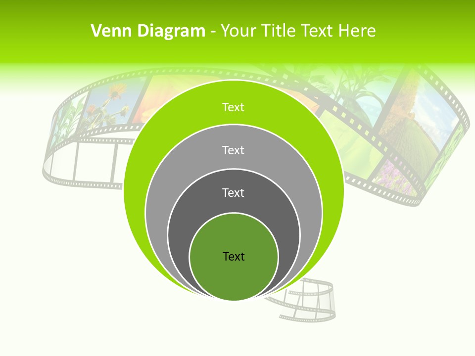 Conservation Green Photographic PowerPoint Template