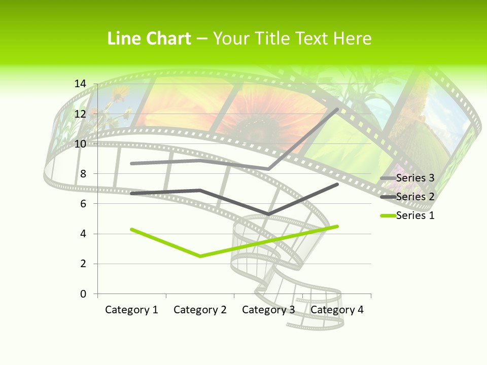 Conservation Green Photographic PowerPoint Template