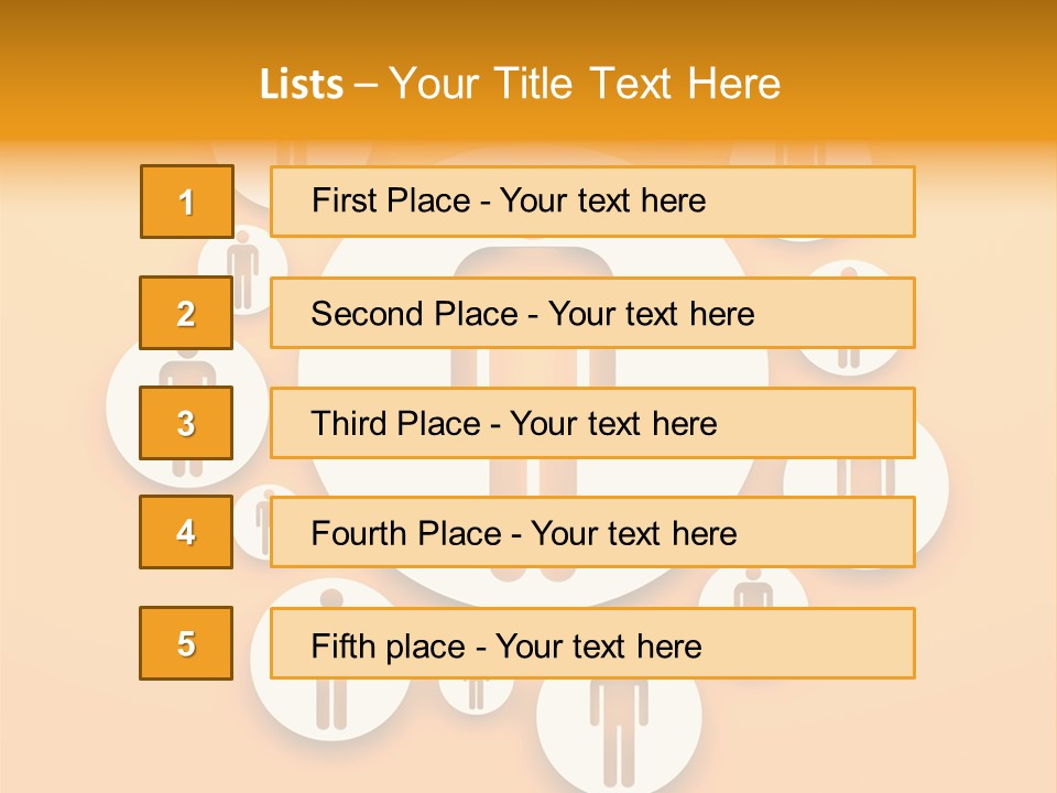 Relation Management Render PowerPoint Template