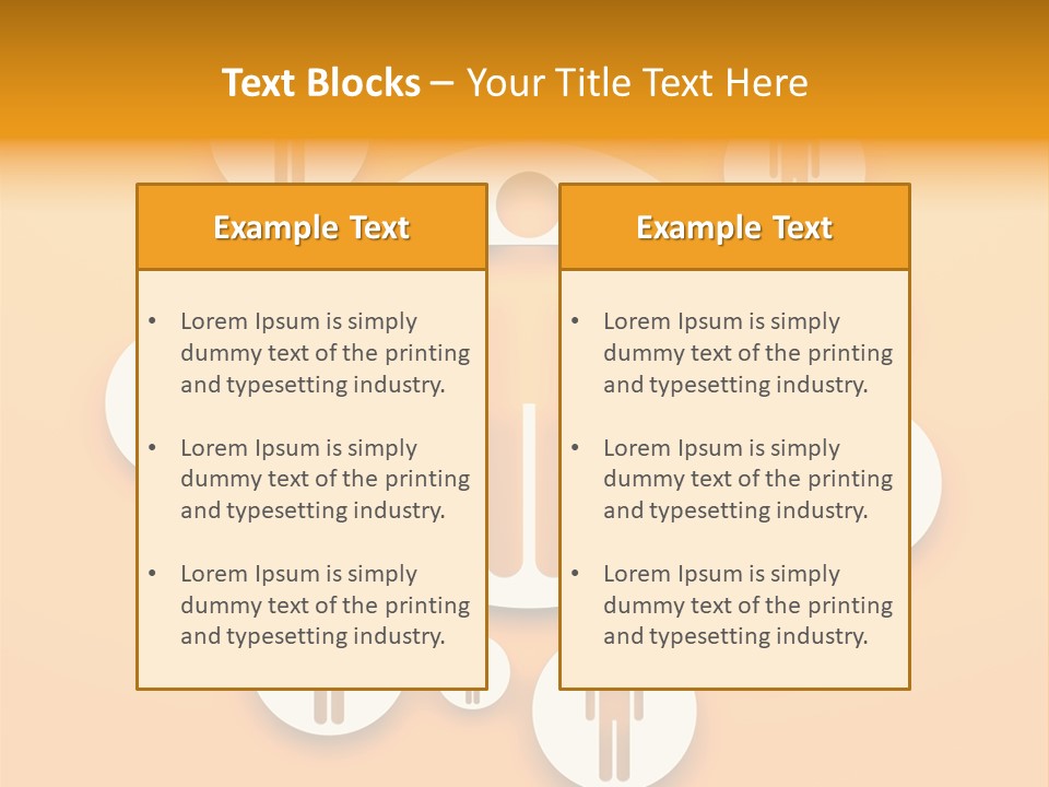 Relation Management Render PowerPoint Template