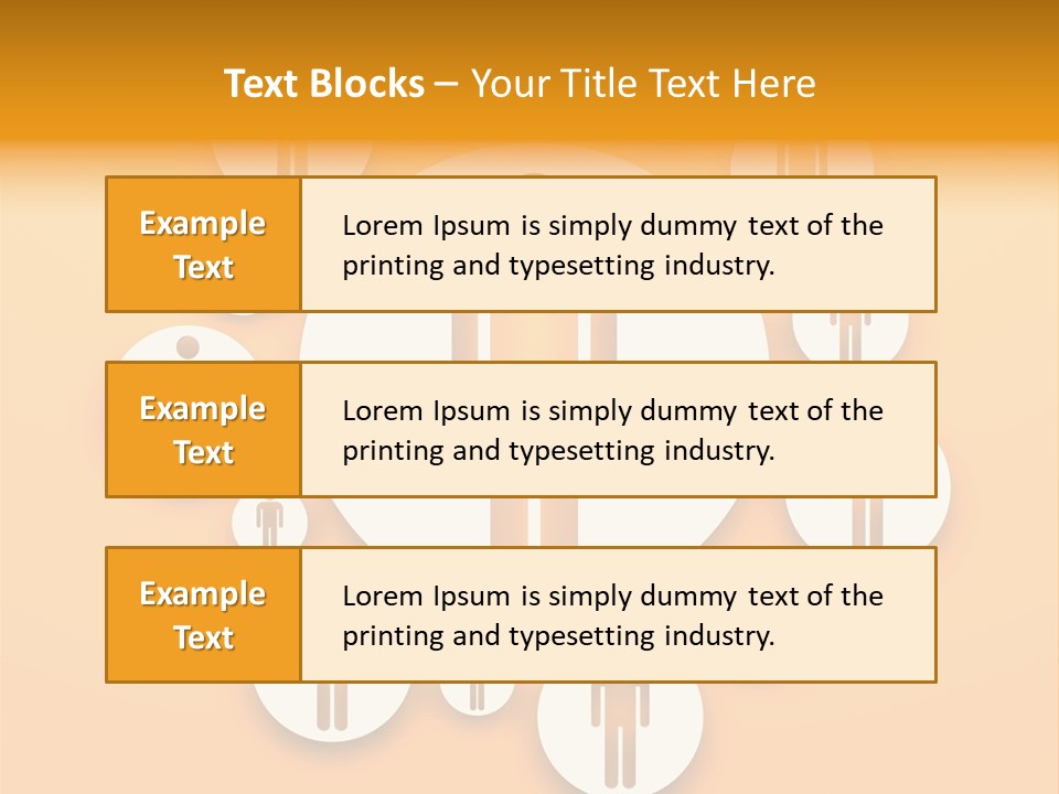 Relation Management Render PowerPoint Template