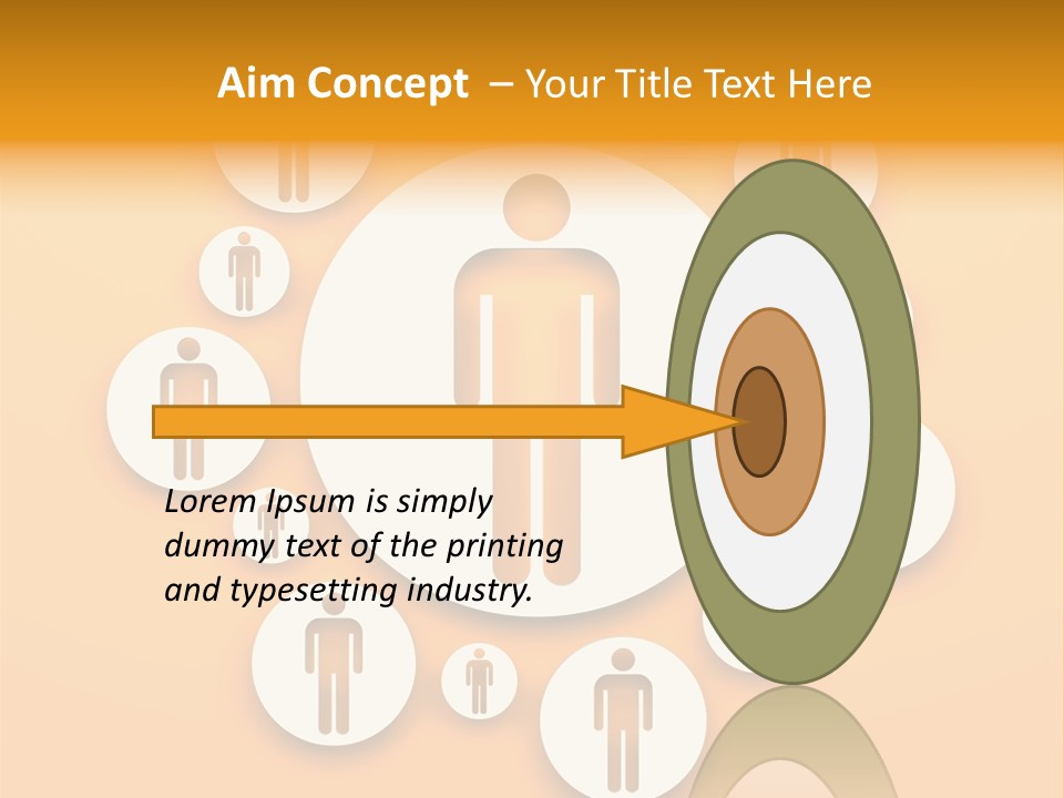 Relation Management Render PowerPoint Template