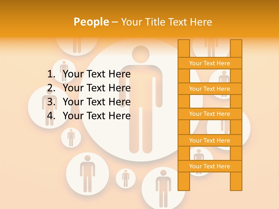 Relation Management Render PowerPoint Template