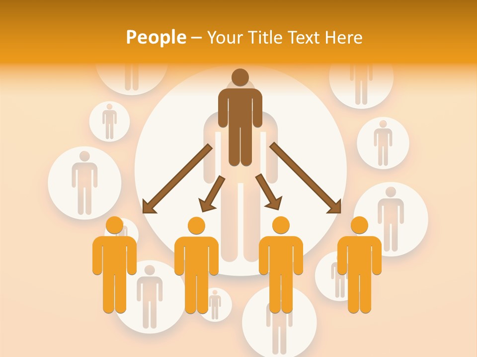 Relation Management Render PowerPoint Template