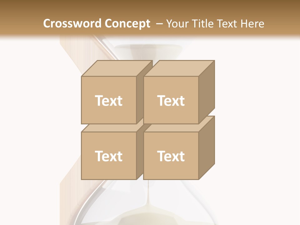 Wood Time Is Money Watch PowerPoint Template