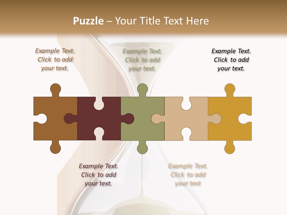 Wood Time Is Money Watch PowerPoint Template