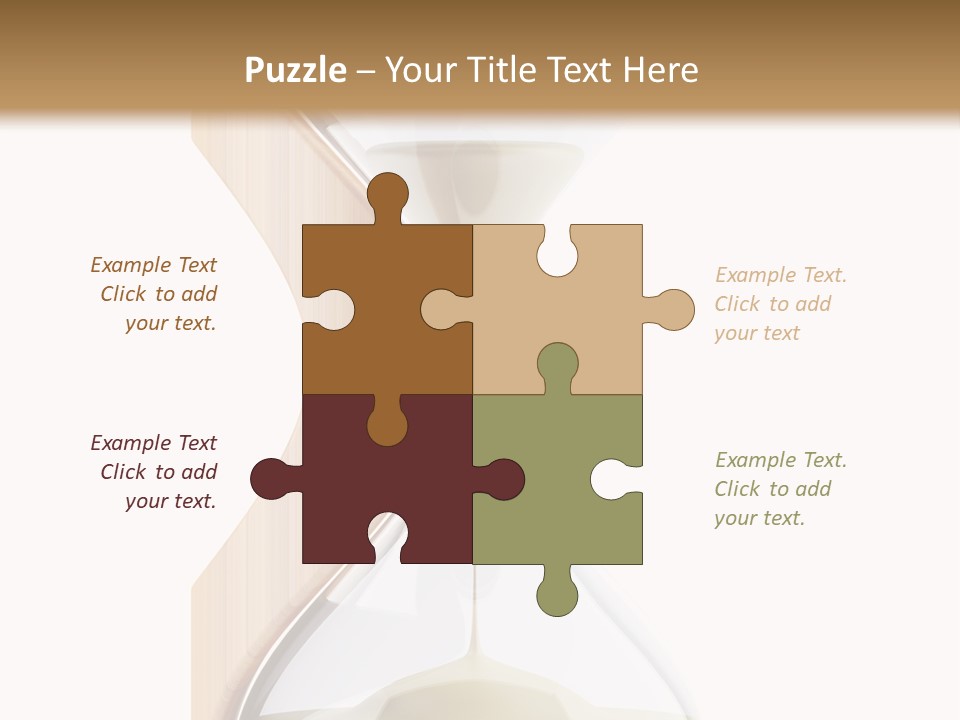 Wood Time Is Money Watch PowerPoint Template