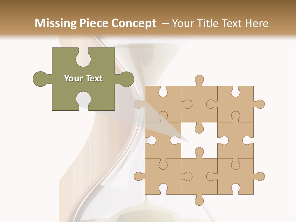 Wood Time Is Money Watch PowerPoint Template