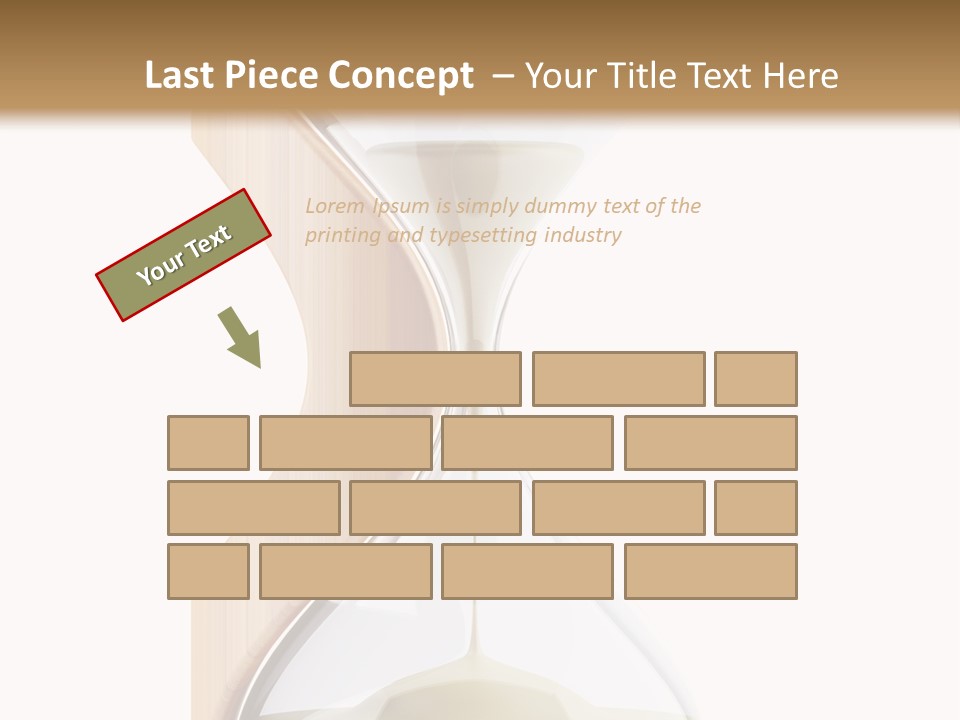 Wood Time Is Money Watch PowerPoint Template