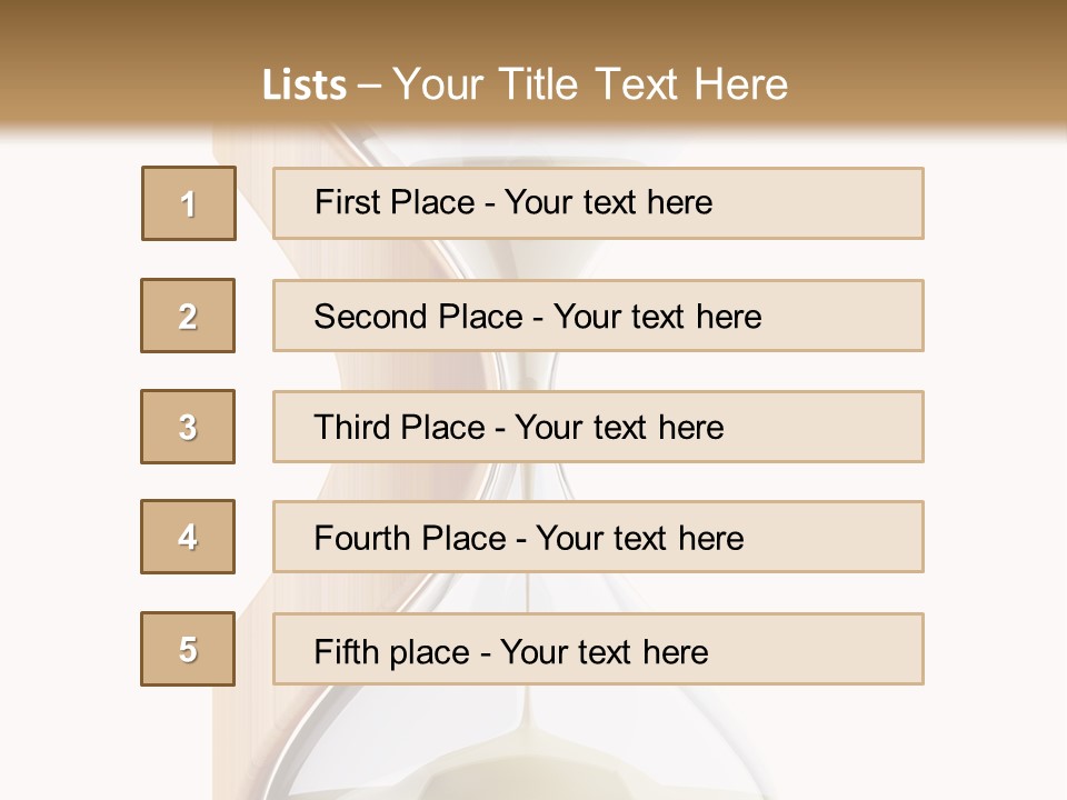 Wood Time Is Money Watch PowerPoint Template