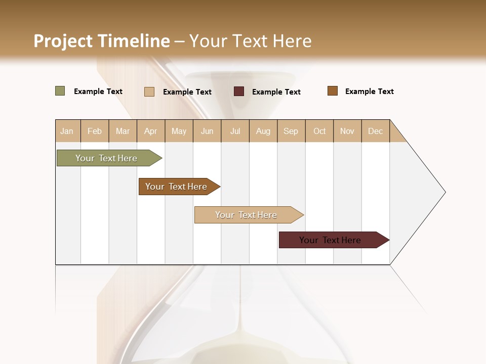 Wood Time Is Money Watch PowerPoint Template