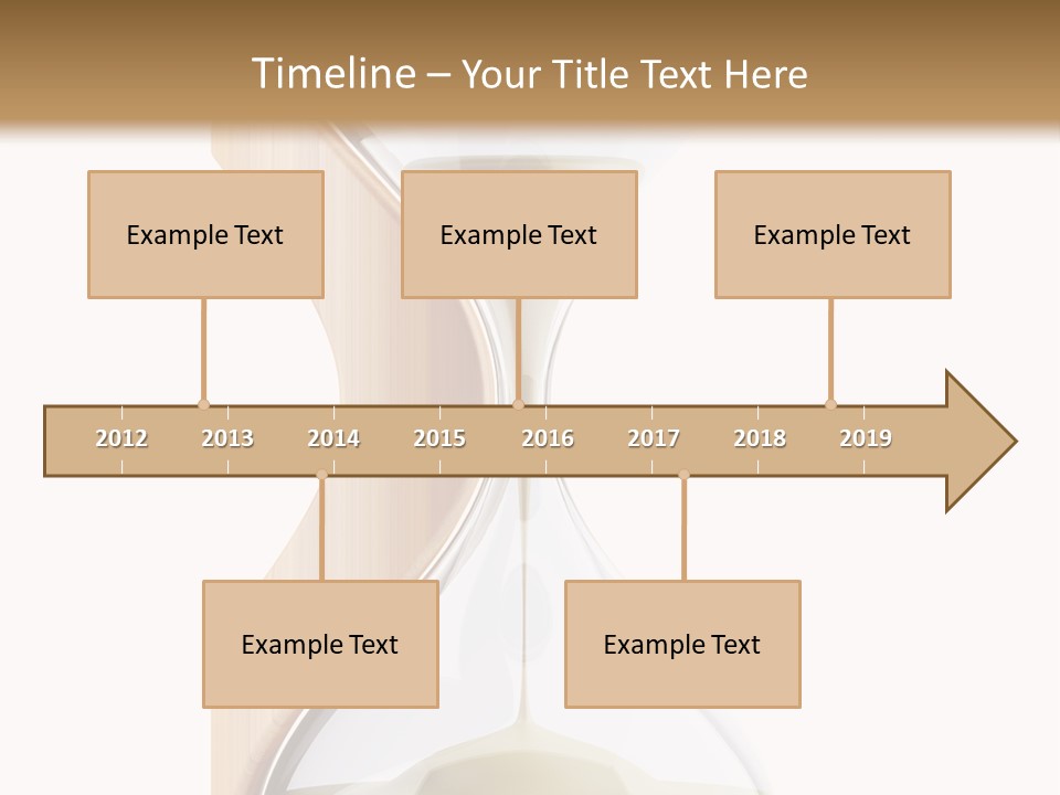 Wood Time Is Money Watch PowerPoint Template