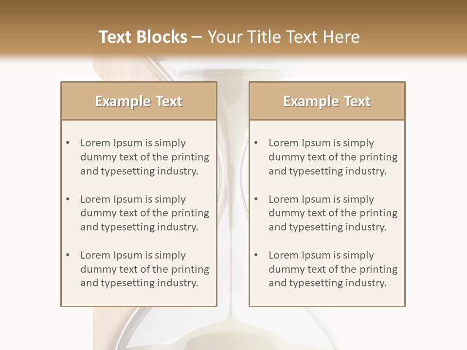 Wood Time Is Money Watch PowerPoint Template