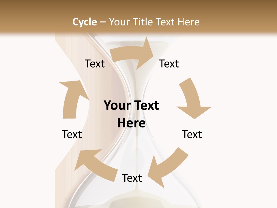 Wood Time Is Money Watch PowerPoint Template