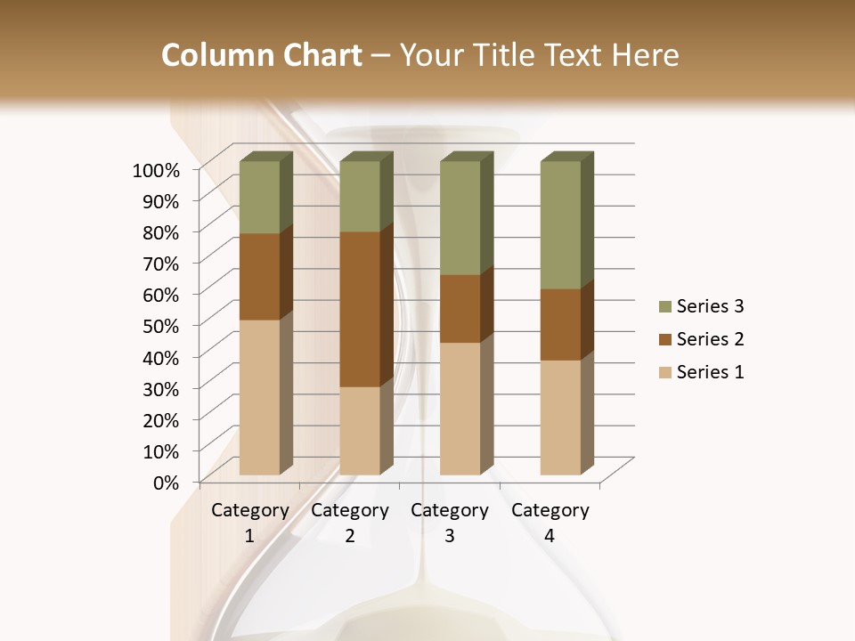 Wood Time Is Money Watch PowerPoint Template