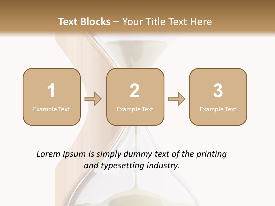 Wood Time Is Money Watch PowerPoint Template