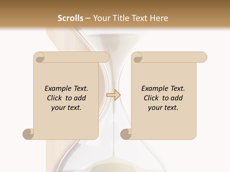 Wood Time Is Money Watch PowerPoint Template