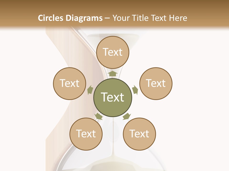 Wood Time Is Money Watch PowerPoint Template