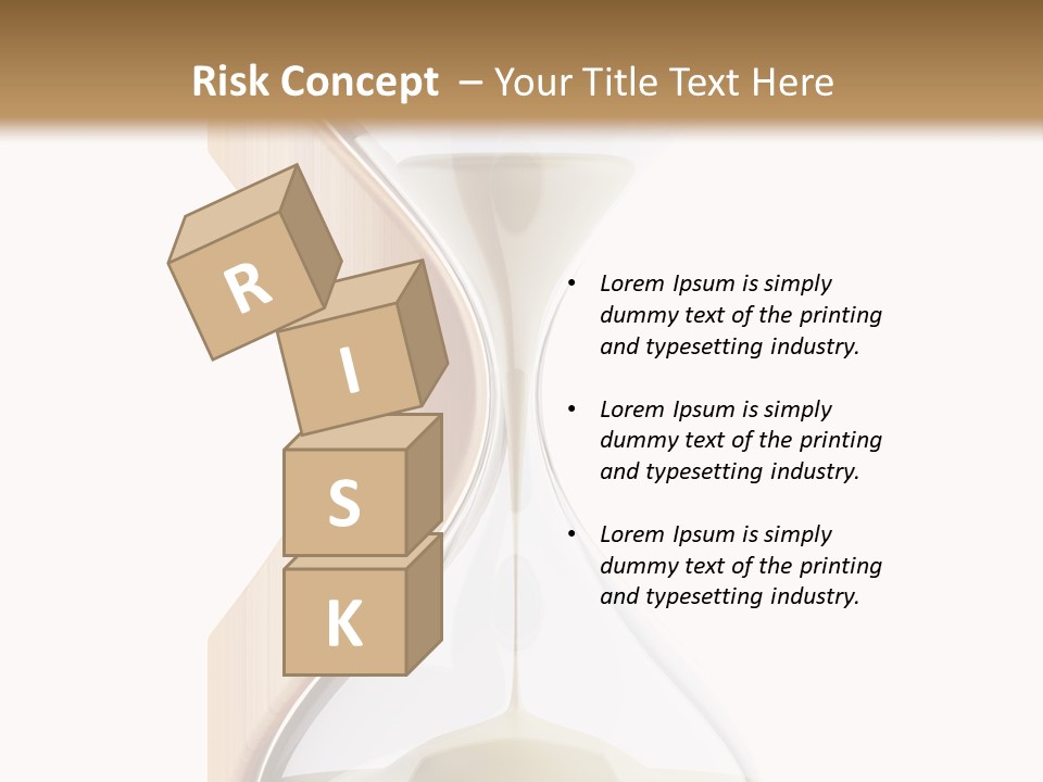 Wood Time Is Money Watch PowerPoint Template