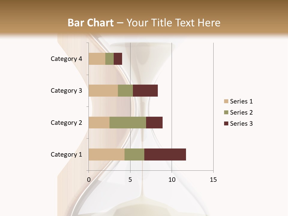 Wood Time Is Money Watch PowerPoint Template
