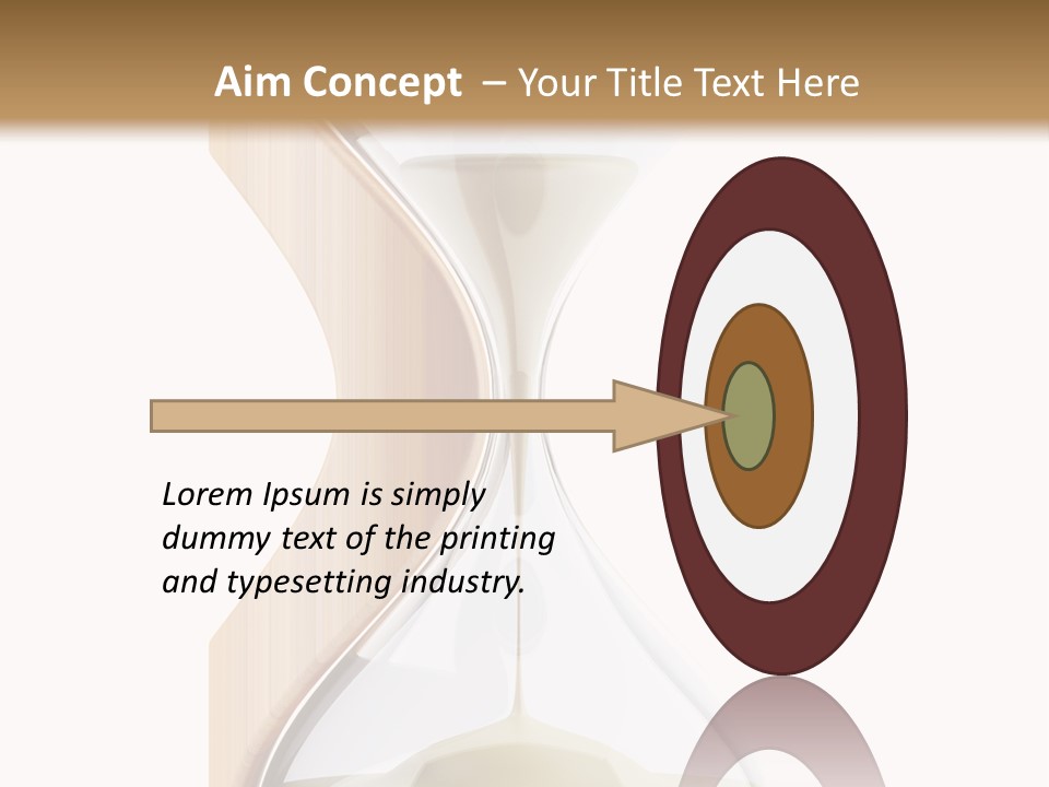 Wood Time Is Money Watch PowerPoint Template