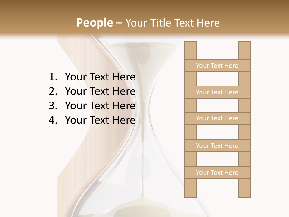 Wood Time Is Money Watch PowerPoint Template