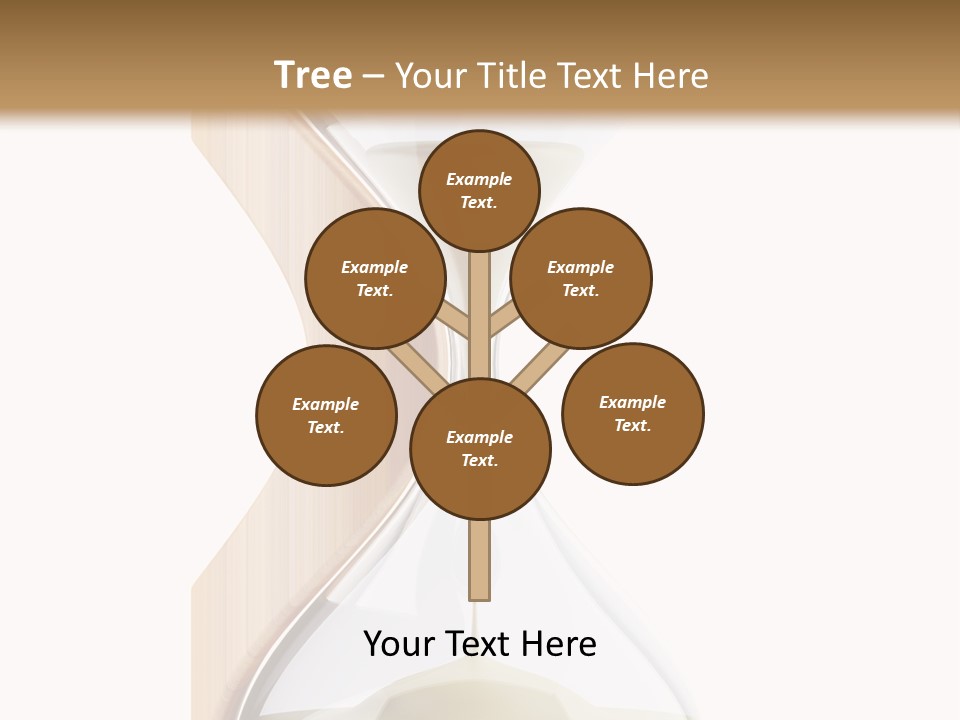 Wood Time Is Money Watch PowerPoint Template