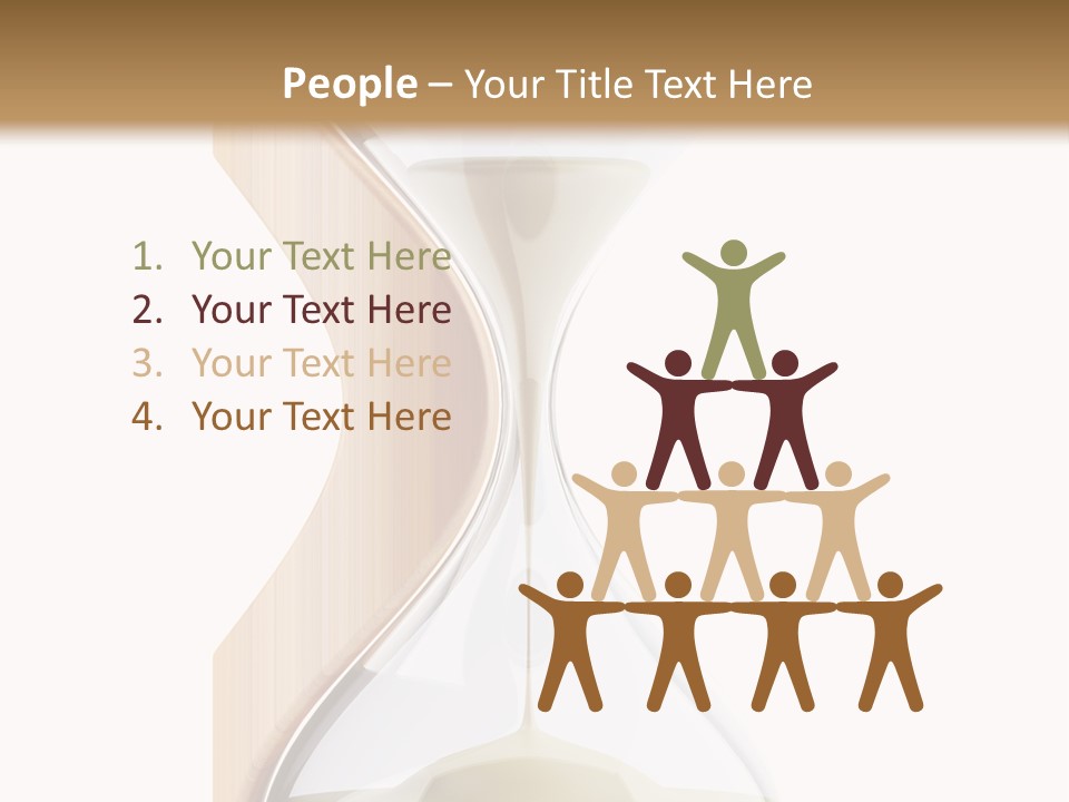 Wood Time Is Money Watch PowerPoint Template