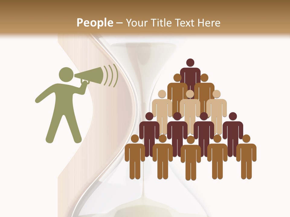 Wood Time Is Money Watch PowerPoint Template