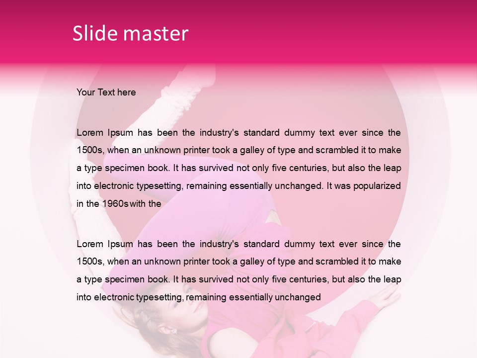 Smile Beauty Attractive PowerPoint Template