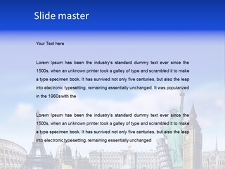 Rome Conceptual Tower PowerPoint Template