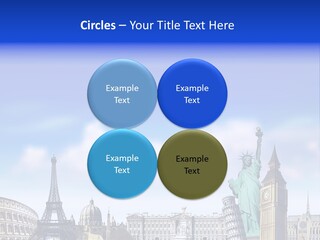 Rome Conceptual Tower PowerPoint Template
