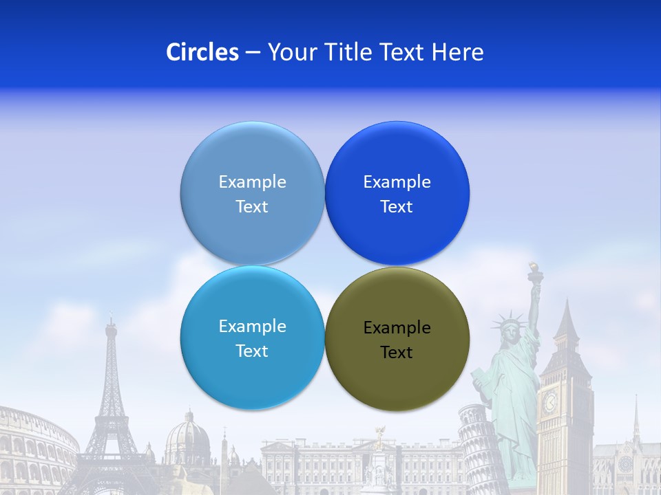 Rome Conceptual Tower PowerPoint Template