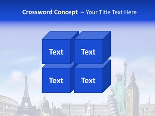Rome Conceptual Tower PowerPoint Template