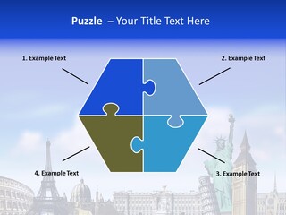 Rome Conceptual Tower PowerPoint Template
