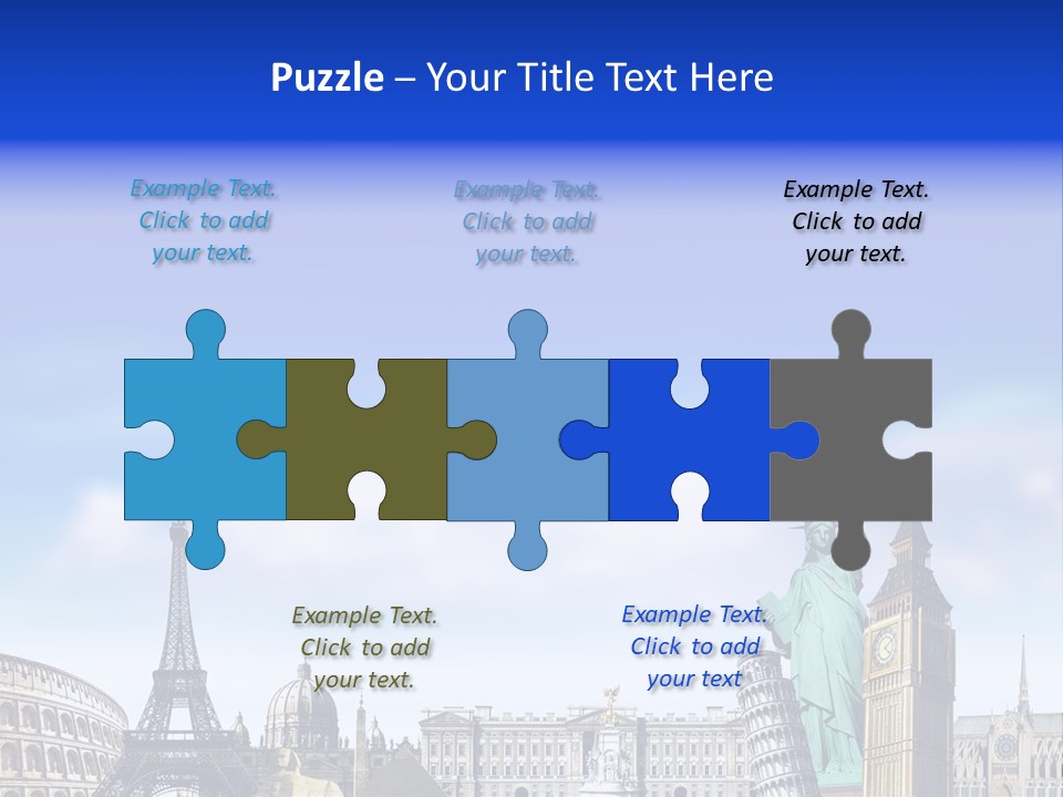 Rome Conceptual Tower PowerPoint Template