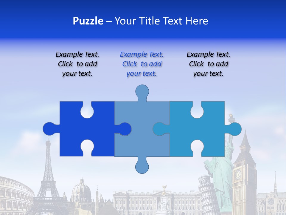 Rome Conceptual Tower PowerPoint Template